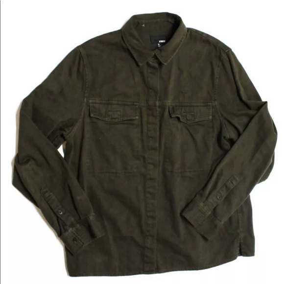 Wilfred Free Military Cargo Jacket Shirt - sz XS - Picture 3 of 4
